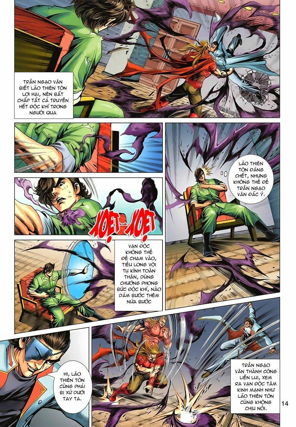 tân tác long hổ môn chapter 616 14