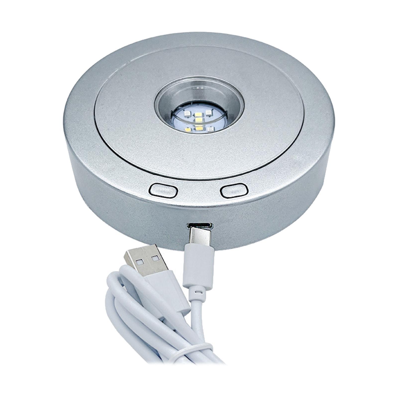 Electric Turntable Exhibitions Collectibles Rotating Display Stand