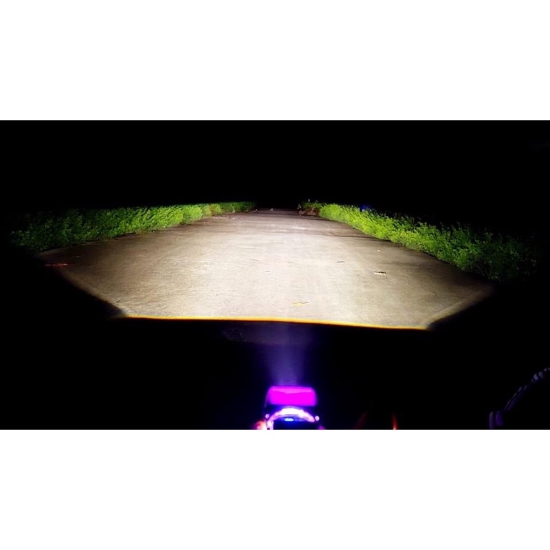 Đèn pha bi led 1.5" 45W lắp xe máy ô tô cắt sáng chống chói màn chập cao cấp xe video
