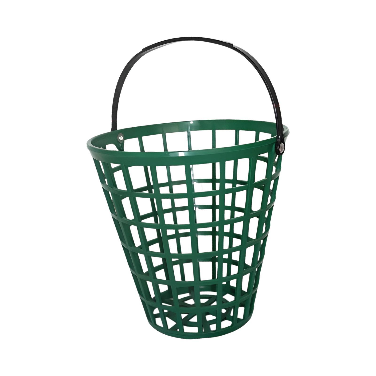 Golf Ball Basket, Golf Range Bucket, Carrier Golf Ball Holder Display, Outside Portable Pingpong Ball Basket, Golf Ball Bucket Storage Organizer