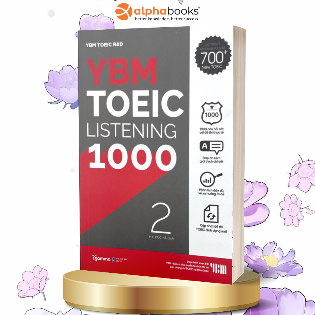 YBM TOEIC Listening 1000 – Tập 2