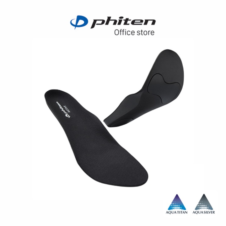 Lót giày thể thao đế cong ôm chân Nhật Bản Phiten insole cup type