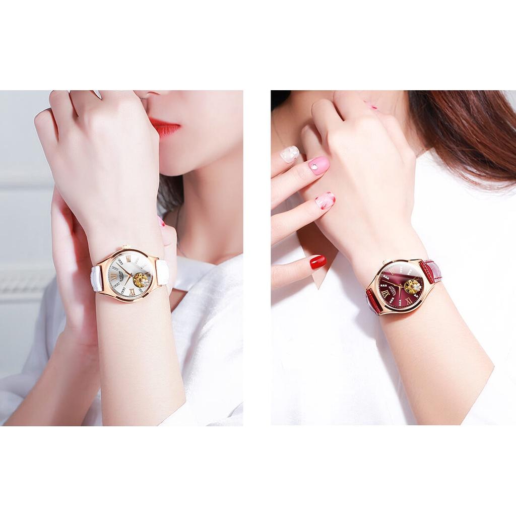 Đồng hồ nữ chính hãng KASSAW K990-3 Chống Nước ,chống xước ,kính sapphire, bảo hành 24 tháng Thời Trang Cho Nữ thiết kế đơn giản trẻ trung và sang trọng