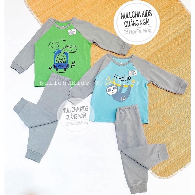 Bộ dài tay raglan Lullaby 2021 bé trai bé gái