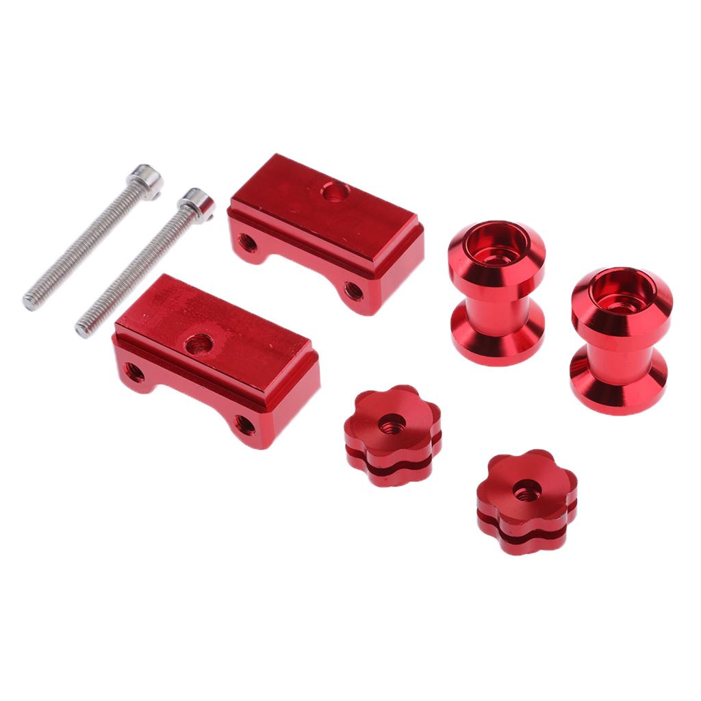 Motorcycle Accessories CNC Swingarm Spool Sliders Adapters / Mounts For Honda MSX125 MSX125 SF