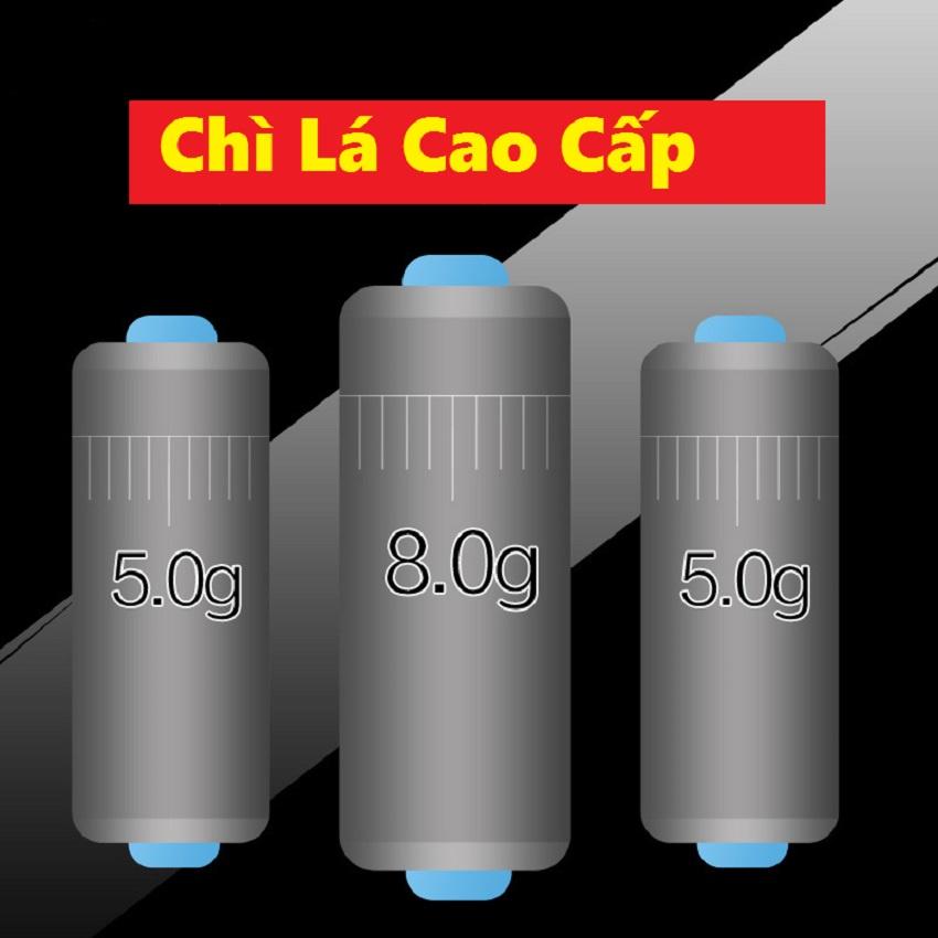 Chì Lá Câu Cá Cuốn Sẵn ( Sét 10 Viên ) Chuyên Câu Đài Câu Đơn Có Thanh Cuốn Trì Cao Cấp SPK-14