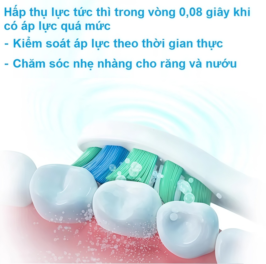 Bàn chải đánh răng điện thương hiệu Hà Lan cao cấp Philips DiamondClean Series 1 HX5070 - Hàng nhập khẩu