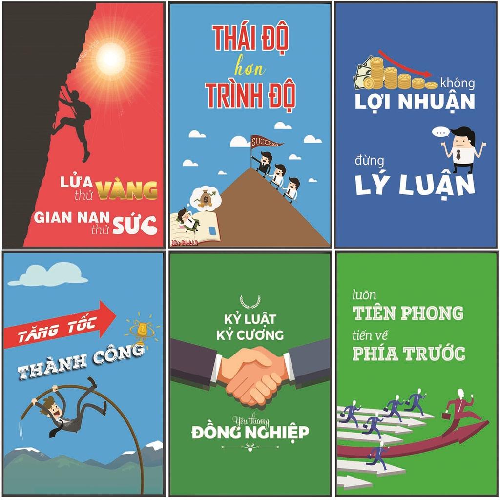 Tranh Tráng Gương Pha Lê Câu Nói Tạo Động Lực - Tranh Phòng làm Việc
