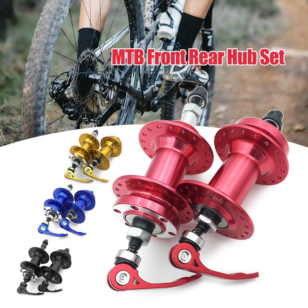 Trục Ổ Trục Phanh Đĩa Xe Đạp Leo Núi, Bộ Trục Trước Sau 36H Với Trục Xiên Đòn Bẩy Nhanh Chóng