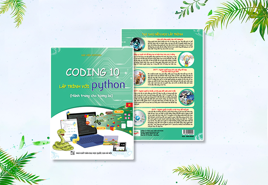 Sách Coding 10 lập trình với Python (Dành cho học sinh lớp 10)