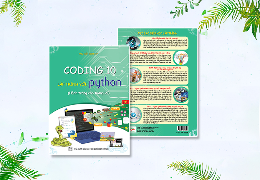 Sách Coding 10 lập trình với Python