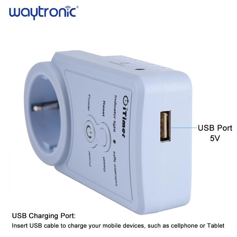 Tiếng Anh SMS kiểm soát SMS thông minh GSM Power Plug Ổ cắm ổ cắm với điều khiển thời gian cảm biến nhiệt độ