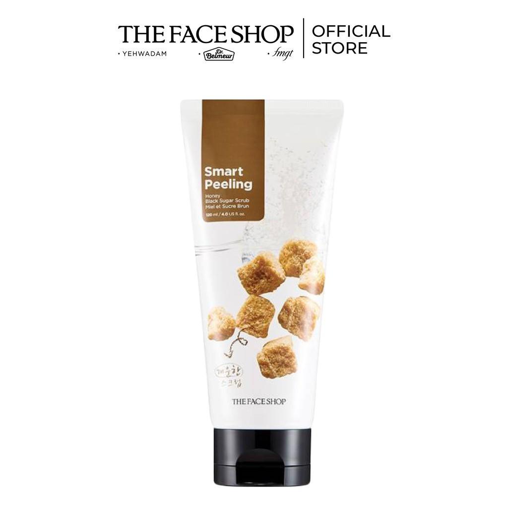 Tẩy Tế Bào Chết TheFaceShop Smart Peeling Honey Black Sugar Scrub 150ML