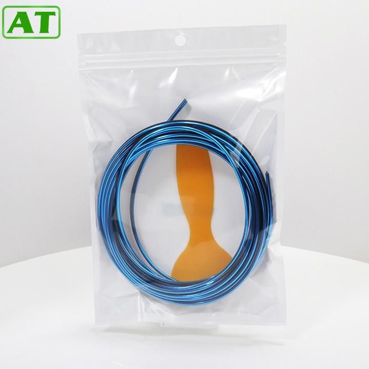 Cuộn 5m Chỉ Viền Nội Thất Ô Tô Xe Hơi Cao Cấp Không Cần Dán Tiện Lợi