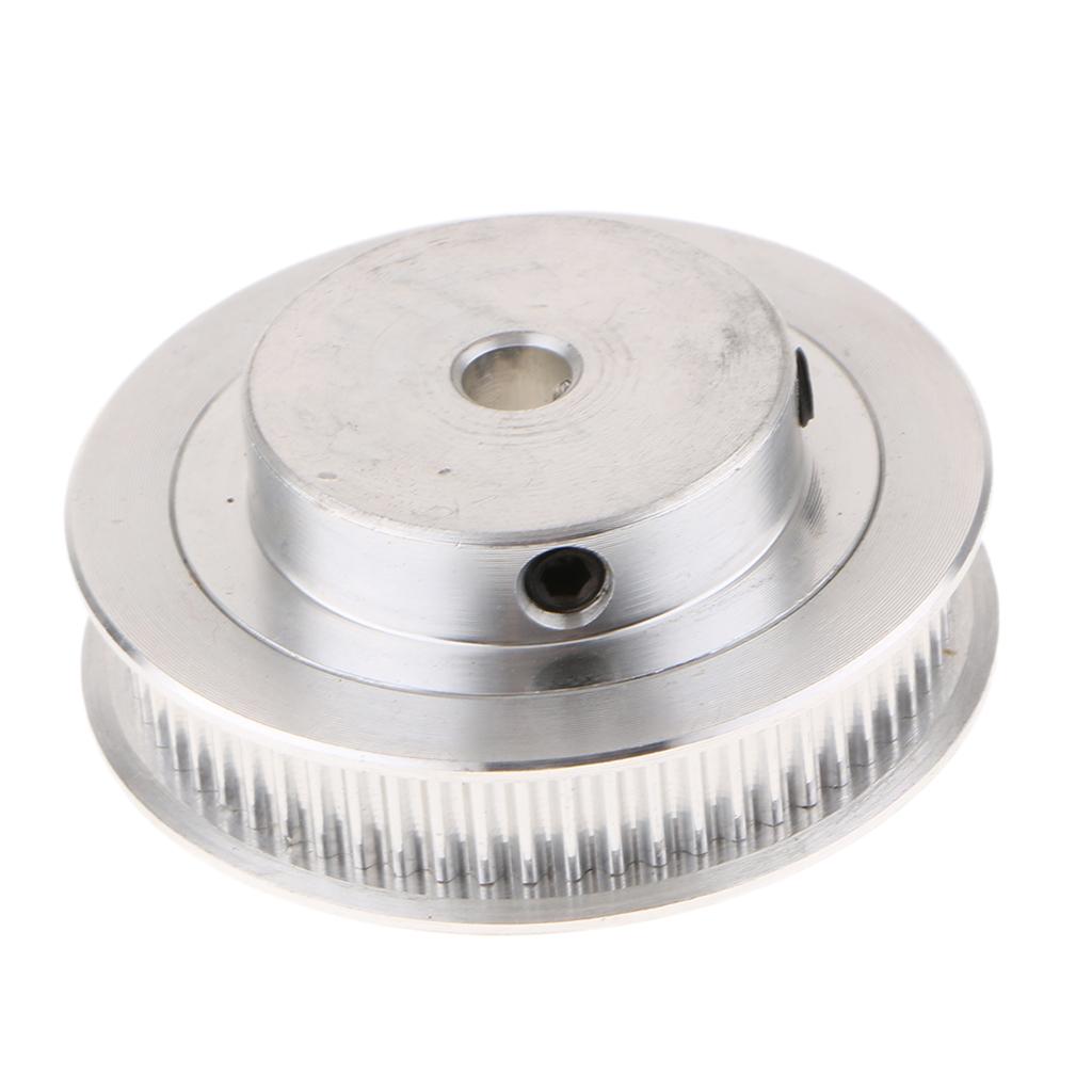 Aluminum Alloy GT2 Timing Belt Pulley 60 Teeth Bore 5mm for 3D Printing