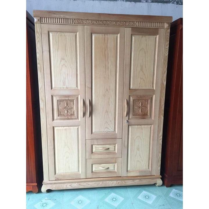 Tủ áo năm buồng gỗ sồi