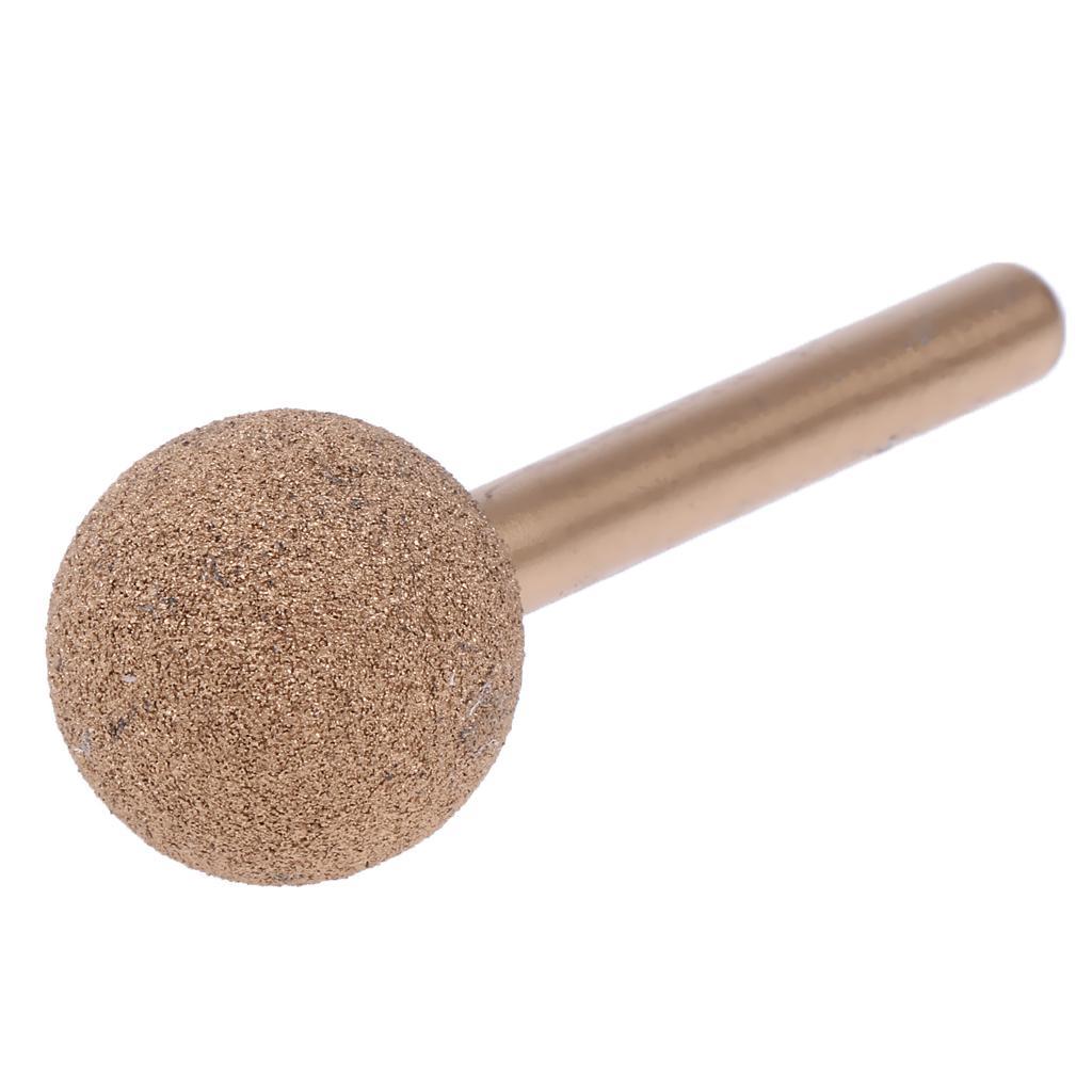 2Pc/Pack 20mm Dia Diamond Grinding Rotary Drill Bit for Glass Jade Jewelry Stone