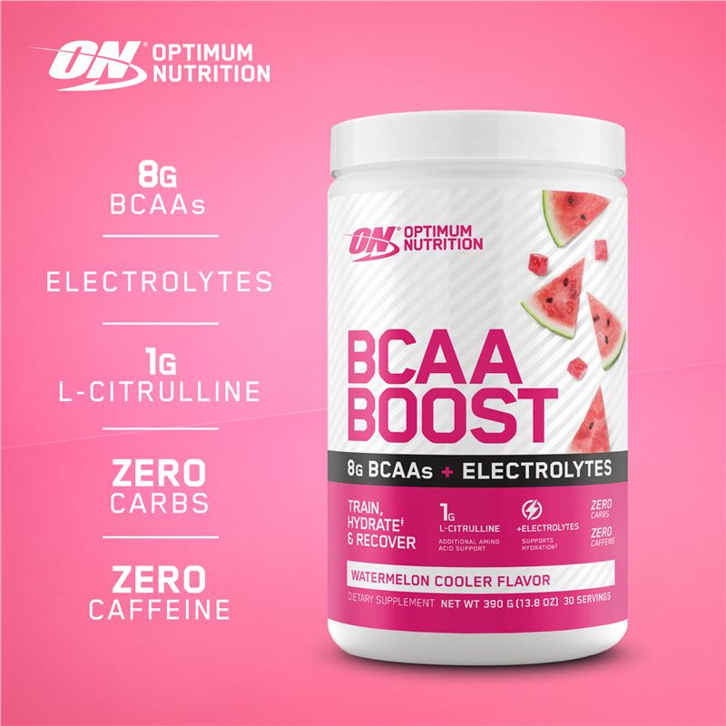 Thực Phẩm Bổ Sung Optimum Nutrition BCAA BOOST 390g Watermelon