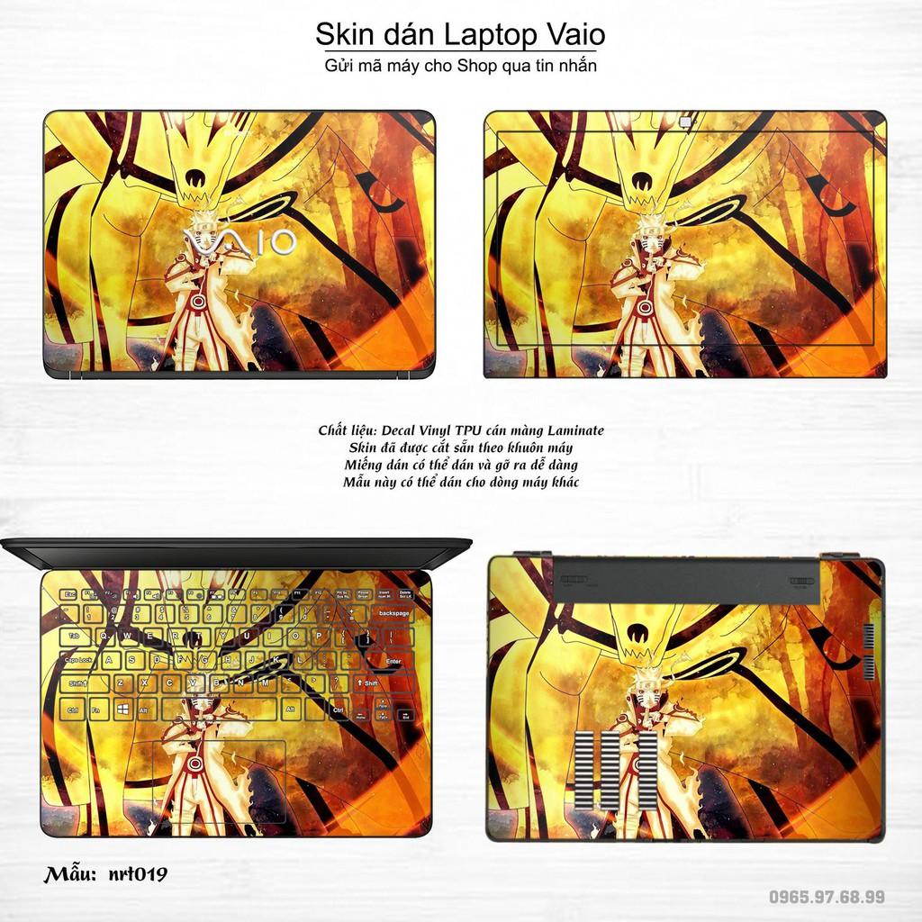 Skin dán Laptop Sony Vaio in hình Naruto (inbox mã máy cho Shop)