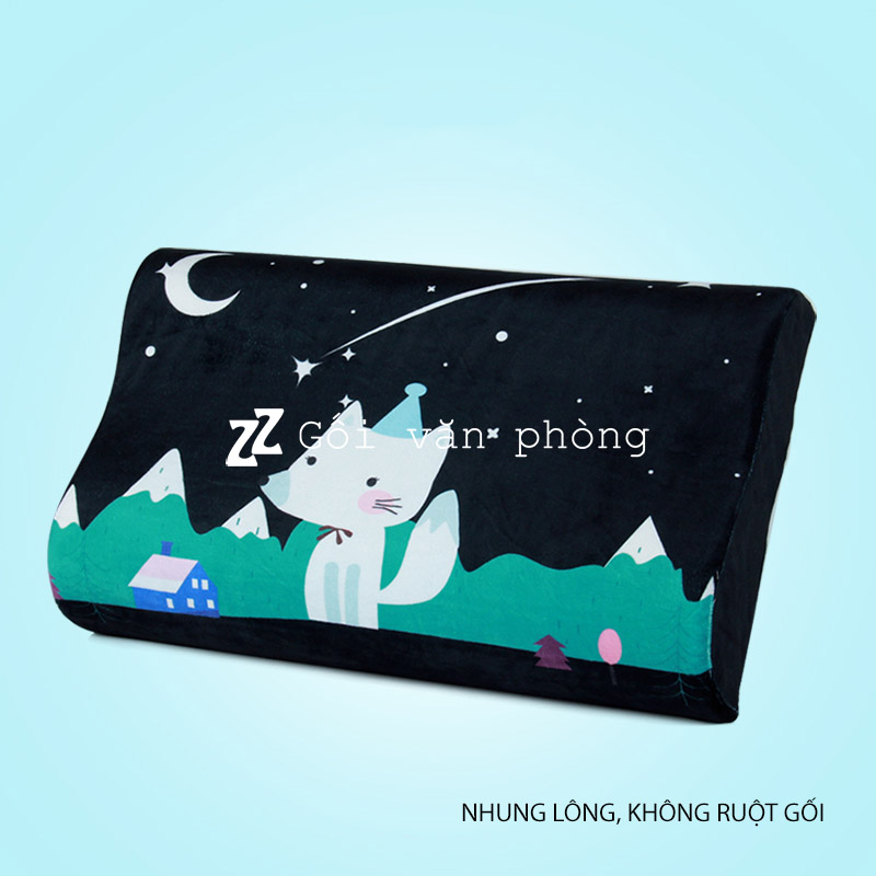 Áo gối cao su non người lớn size 50x30cm hàng cao cấp