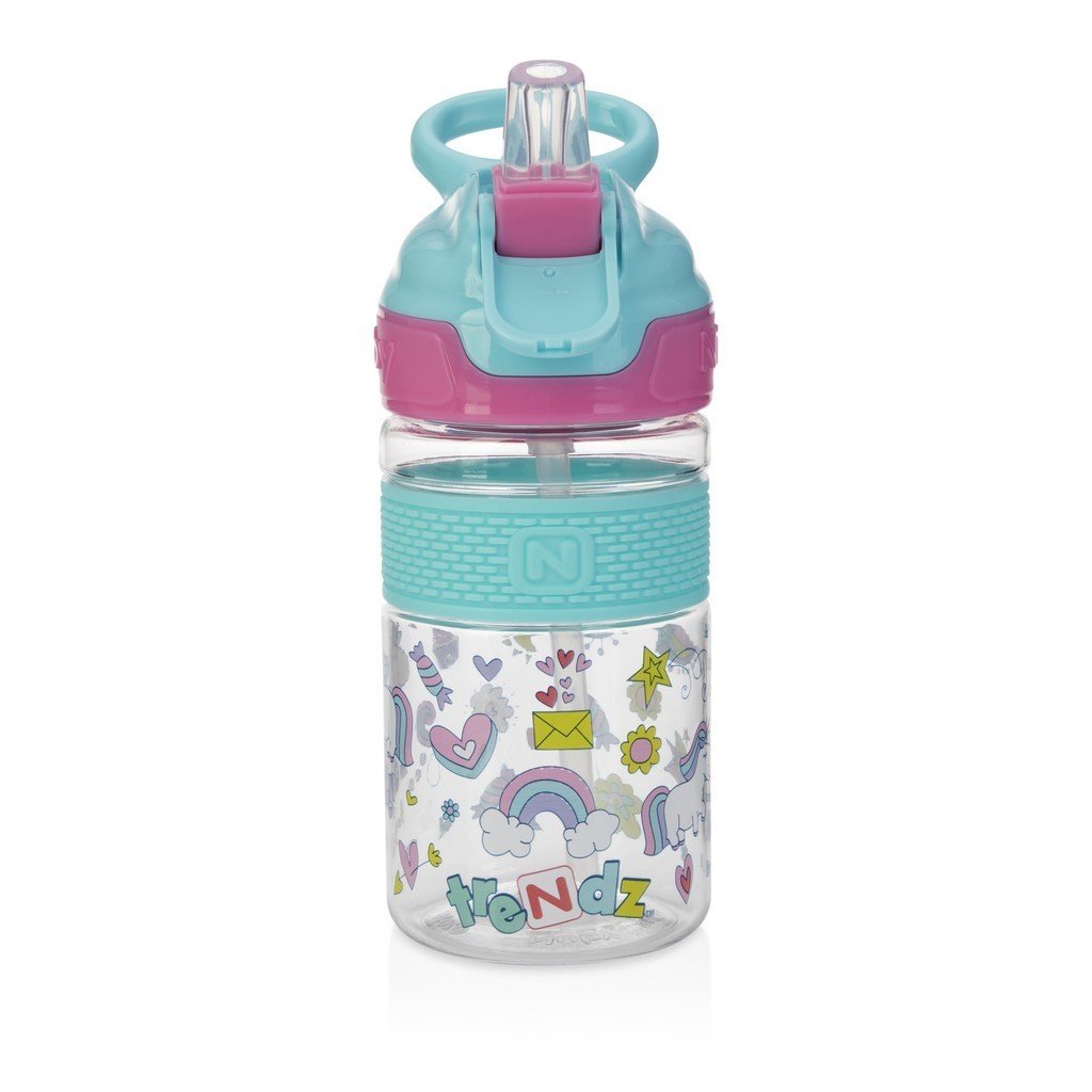 Bình uống nước chống tràn, nhựa Tritan - 360ml
