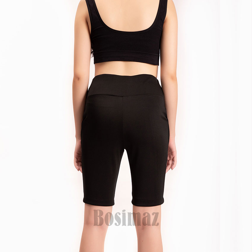 Quần Legging Nữ Bosimaz MS321 ngắn cao cấp, thun co giãn 4 chiều, vải đẹp dày, thoáng mát không xù lông