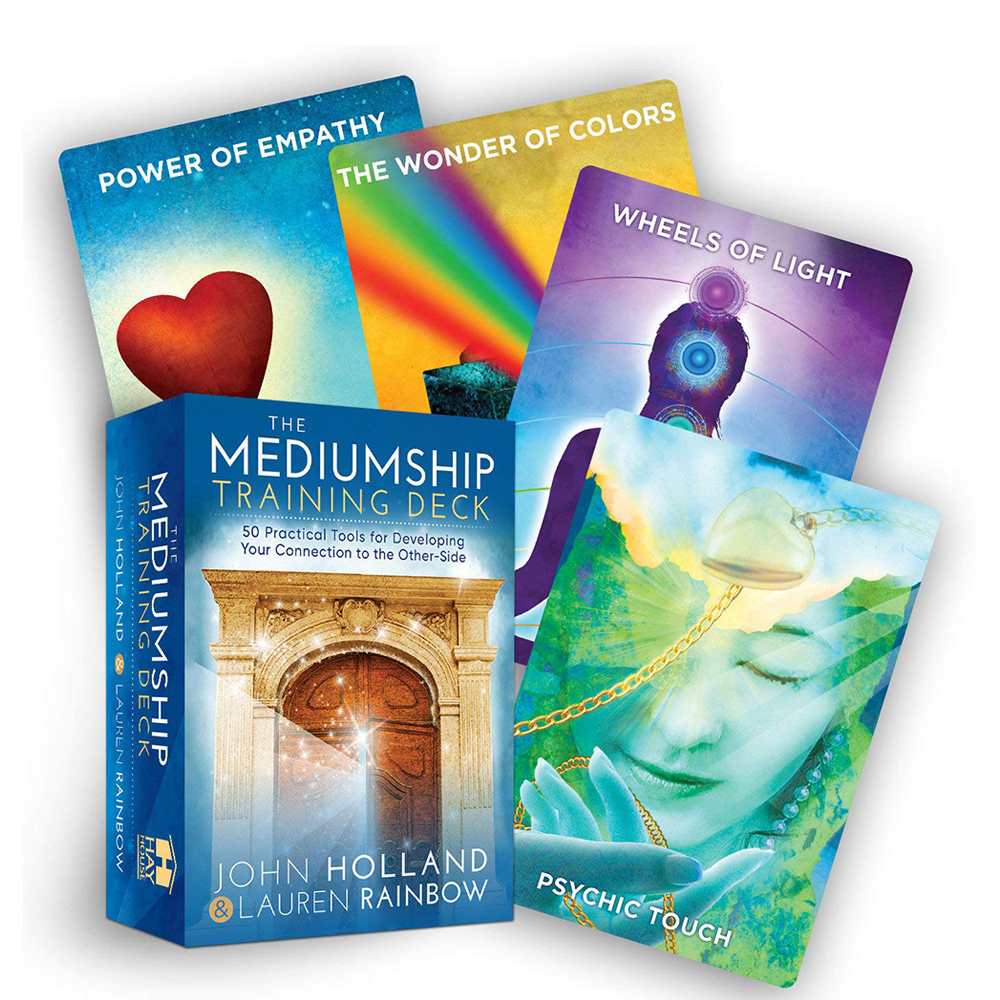 Bộ Bài Mediumship Training Deck Oracle 50 Lá Tặng Đá Thanh Tẩy