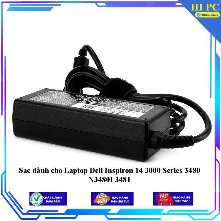 Sạc dành cho Laptop Dell Inspiron 14 3000 Series 3480 N3480I 3481 - Kèm Dây nguồn - Hàng Nhập Khẩu