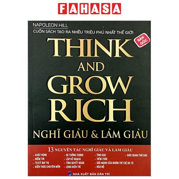Think And Grow Rich - Nghĩ Giàu Và Làm Giàu