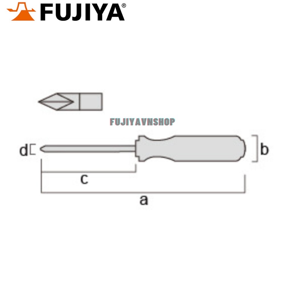 Hình ảnh Tua vít có thể thay đổi đầu vặn Fujiya FCSD-63-150