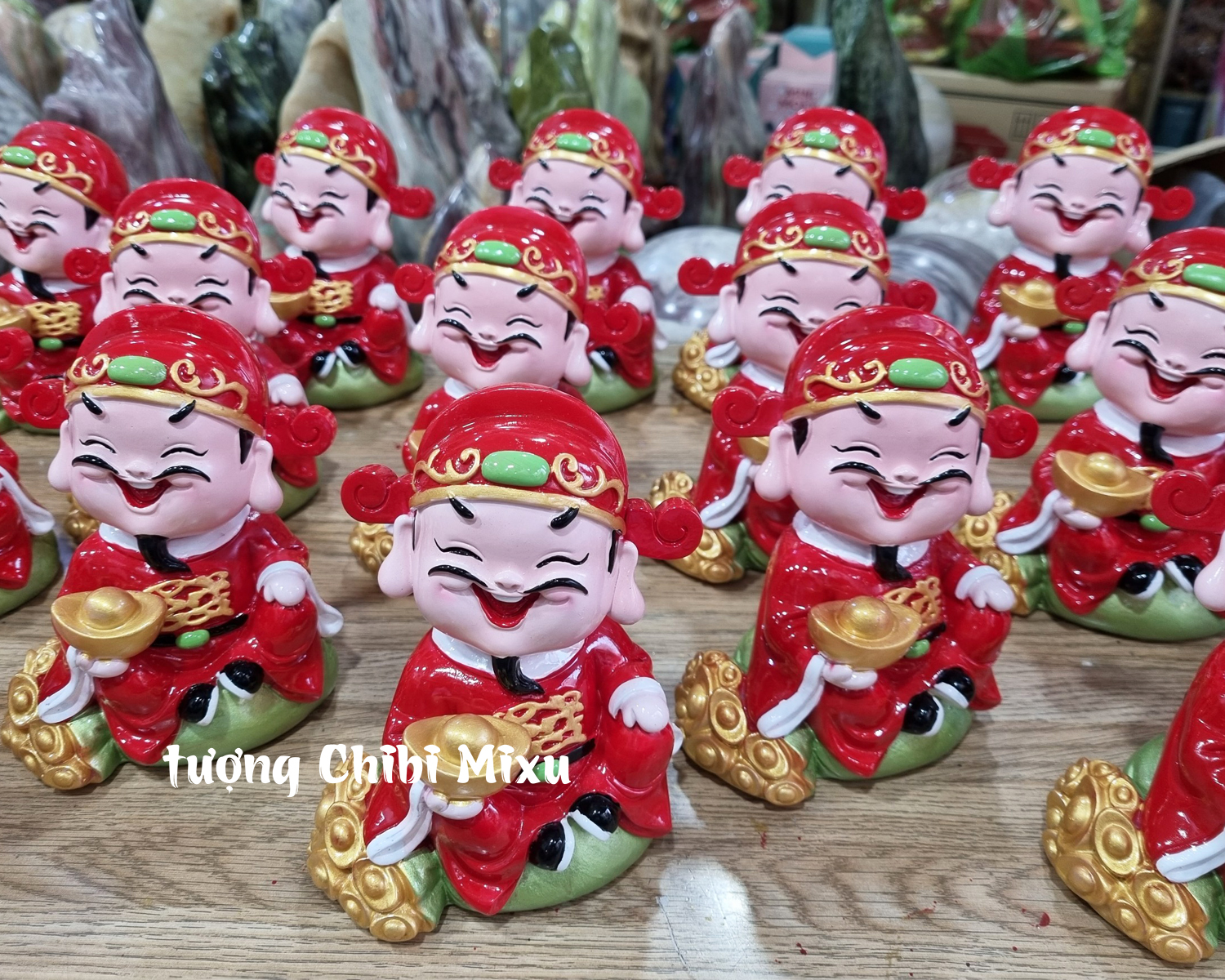 Tượng Thần Tài 15cm may mắn