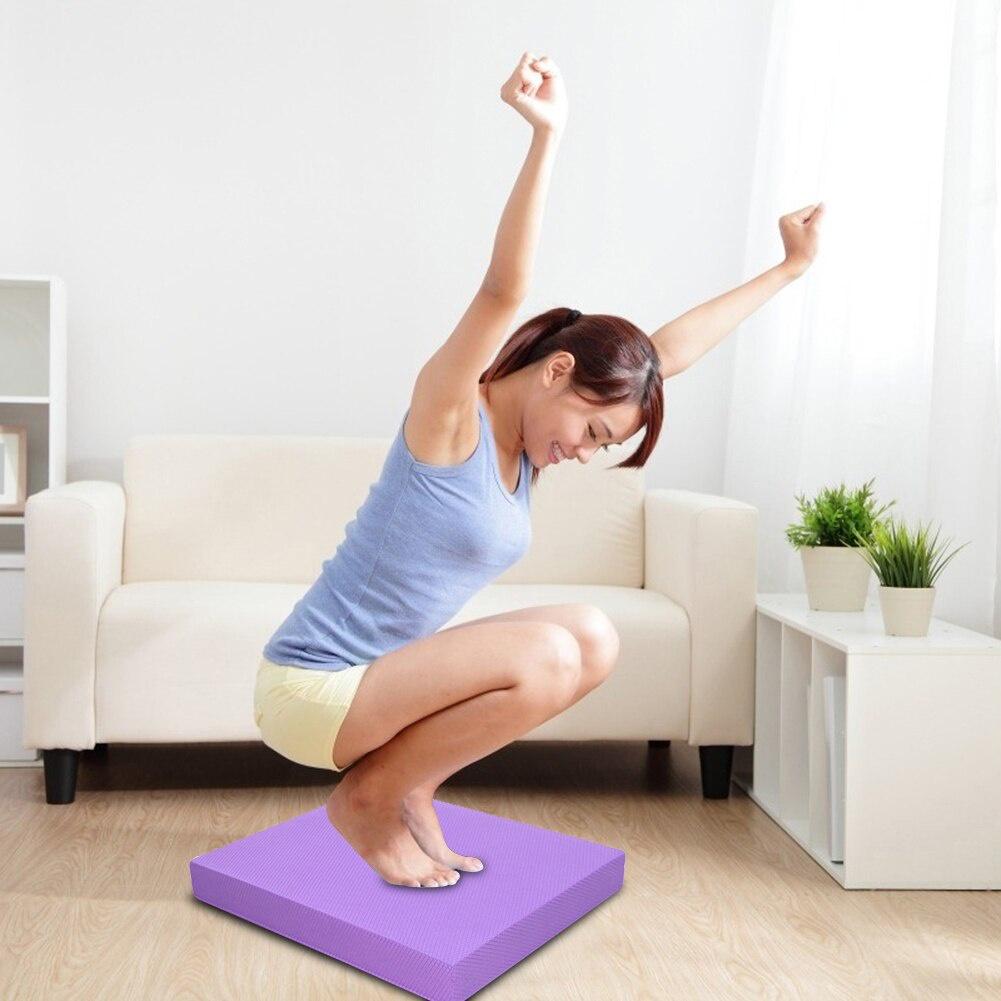 Soft Balance Trainer Pad Pedal Block Mat TPE Thick Yoga Pilates Waist Abdomen Core Training Cushion Ankle Stable Sport Fitness
