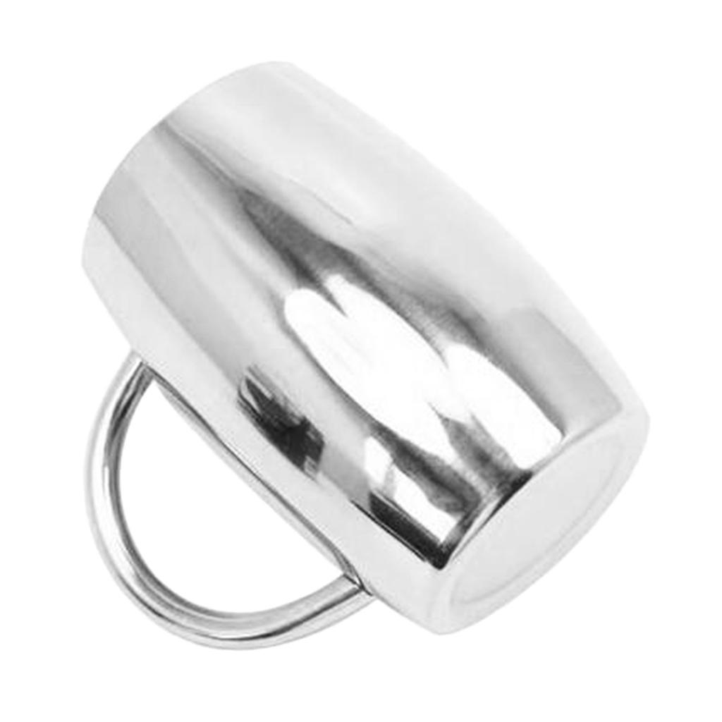 Stainless Steel Mug Portable Camping Hiking Water Tea Coffee Cup 350ml