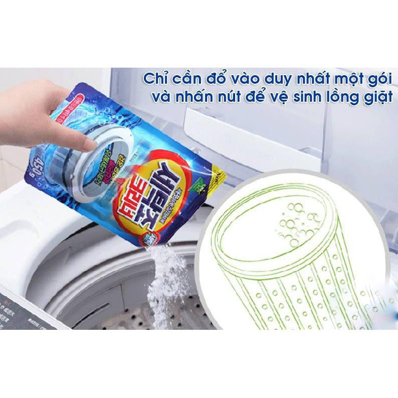 Bột tẩy vệ sinh lồng máy giặt