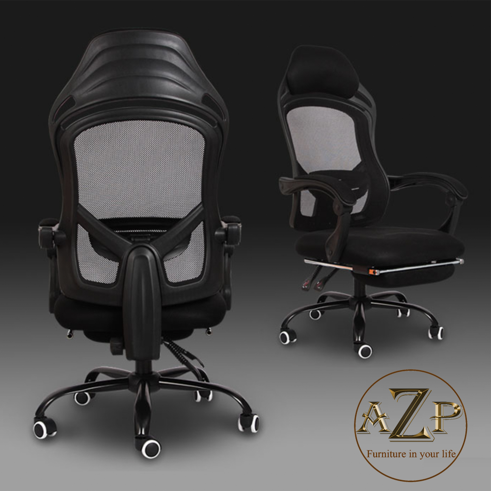 Siêu Phẩm Độc Quyền Ghế Văn Phòng Ngả Lưng Kèm Gác Chân AZP FURNITURE Ergonomic AZP-9007- Style Đương Đại