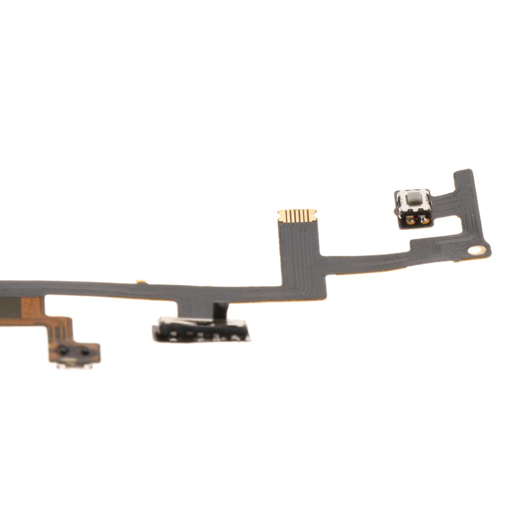 Volume Switch Power on/Off Mute Button Flex Cable for    4