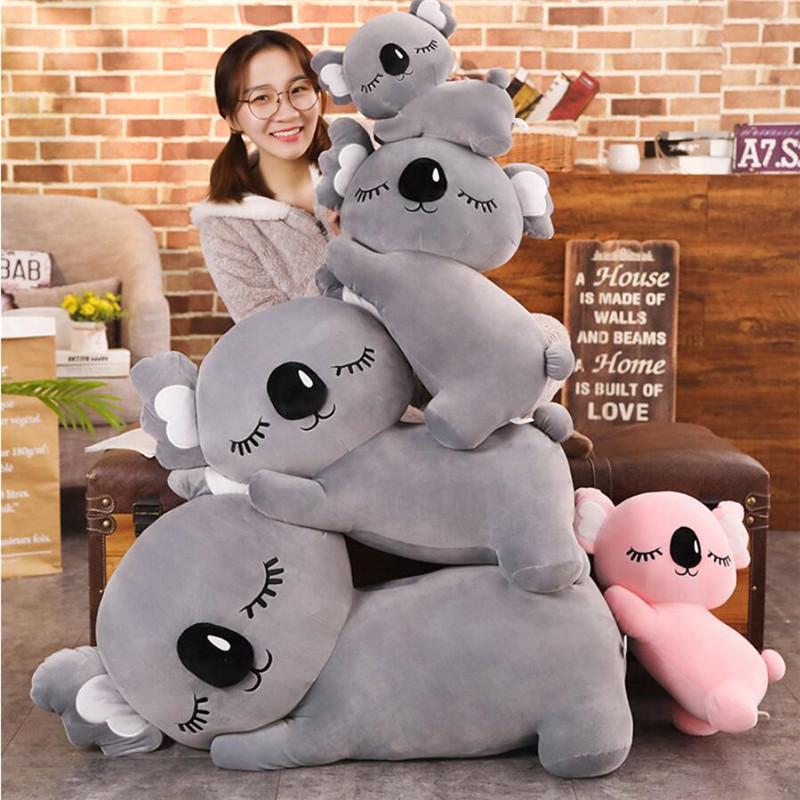 Hoạt Hình Mềm Gấu Koala Sang Trọng Đồ Chơi Búp Bê Koala Động Vật Búp Bê Đồ Chơi Trẻ Em Sinh Nhật Giáng Sinh Quà Tặng Trang Trí Nhà Cửa