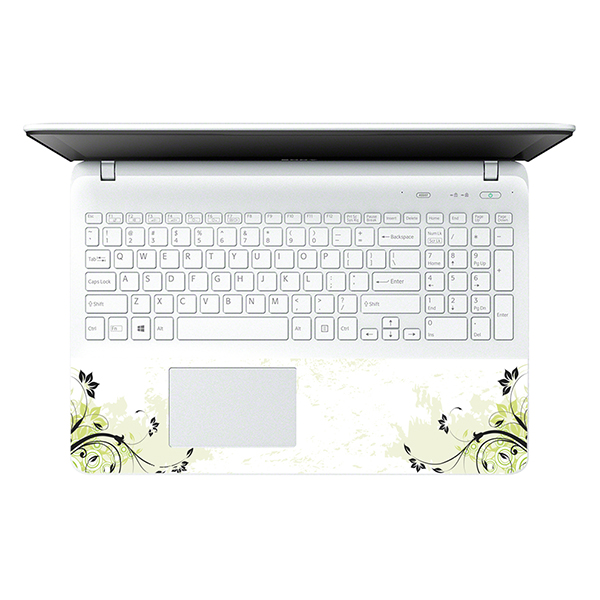 Mẫu Dán Decal Hoa Văn Cho Laptop LTHV 101