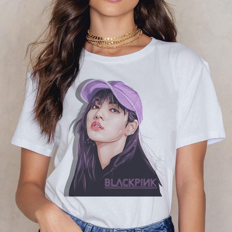 Áo Phông Black Pink Hình Vẽ Thành Viên