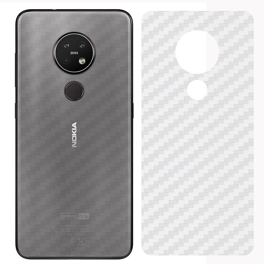 Miếng Dán Mặt Lưng Cacbon Dành Cho Nokia 7.2- Handtown - Hàng Chính Hãng