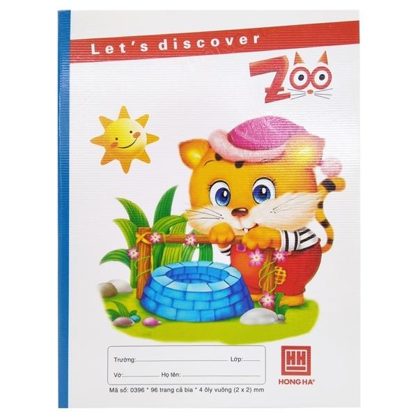 Combo 5 Vở Class Tiny - 4 Ô Ly 96 Trang ĐL 80g/m2 - Hồng Hà 0396 (Mẫu Màu Giao Ngẫu Nhiên)