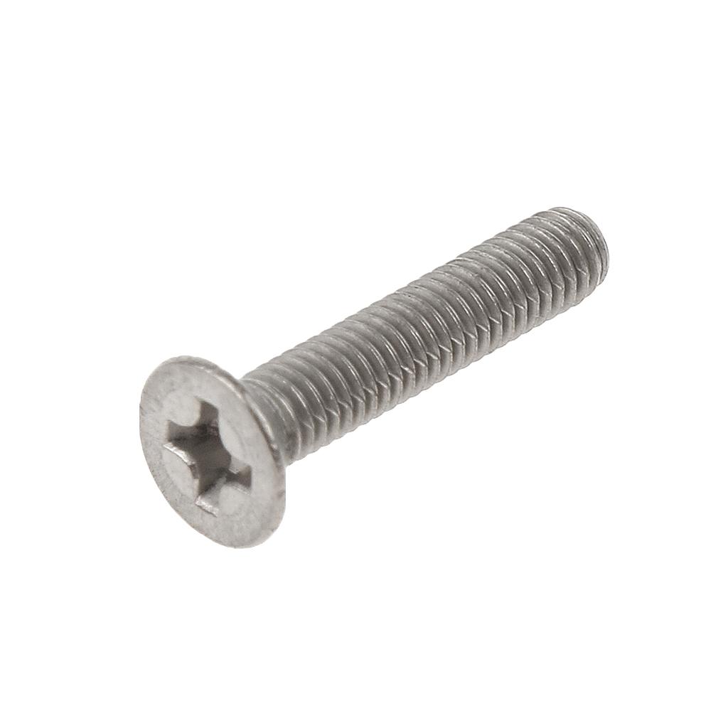 10 Pcs,M3 x 10mm, 1/4 Inch, Flat Head Grade 1 GR1 Titanium Machine Screws, Phillips Drive,Pitch 0.7