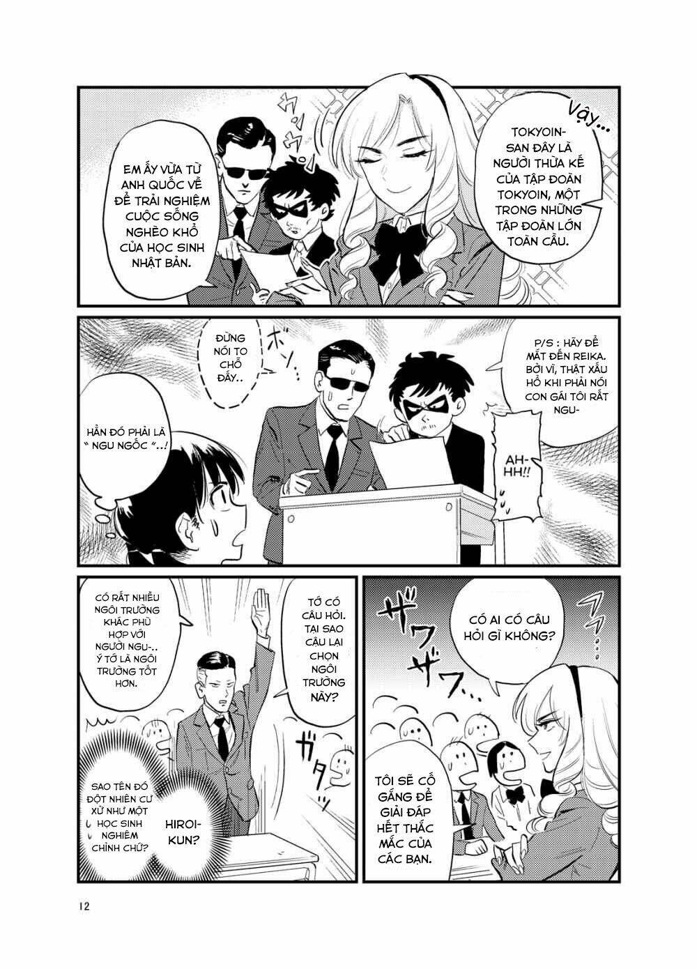 tokyoin reika, nhà tỷ phú chapter 1 9