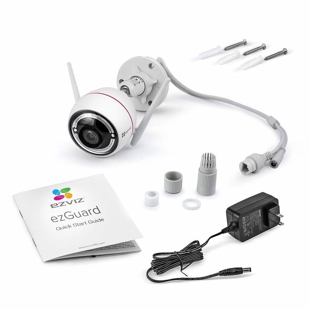 Camera wifi thông minh ngoài trời Ezviz C3WN 2MP-1080,Camera không dây chống nước hàng chính hãng