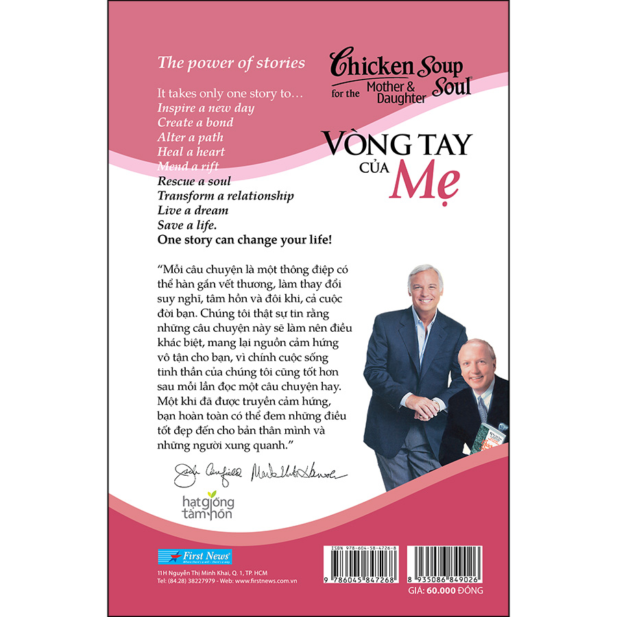 Sách Chicken Soup For The Soul: Vòng Tay Của Mẹ (Tái Bản)