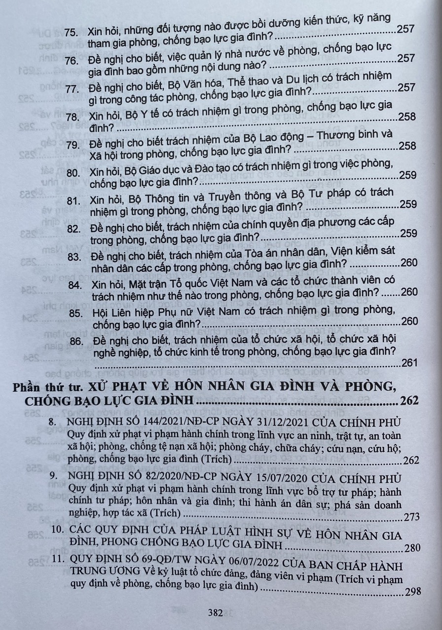 Luật Hôn nhân và gia đình - Luật phòng, chống bạo lực gia đình và 166 tình huống giải đáp pháp luật về hôn nhân gia đình