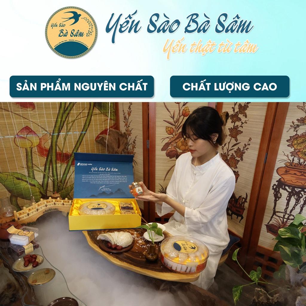 Yến sào Bà Sâm - Yến rút lông định hình Cao Cấp, 100% Nguyên Chất ( Hộp 50G/100G)