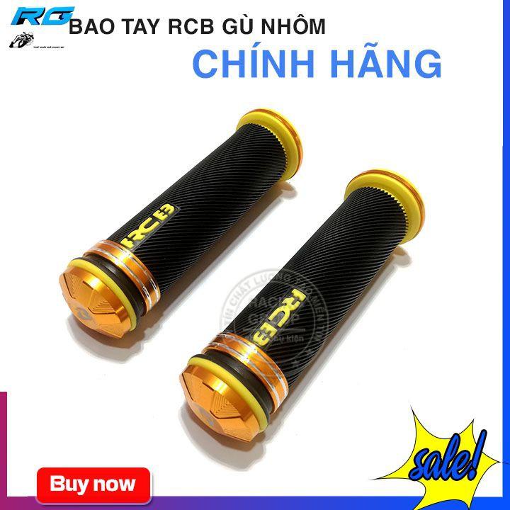 Bao Tay Rcb Gù Nhôm Cao Cấp Cho Các Dòng Xe ( Màu Bạc )