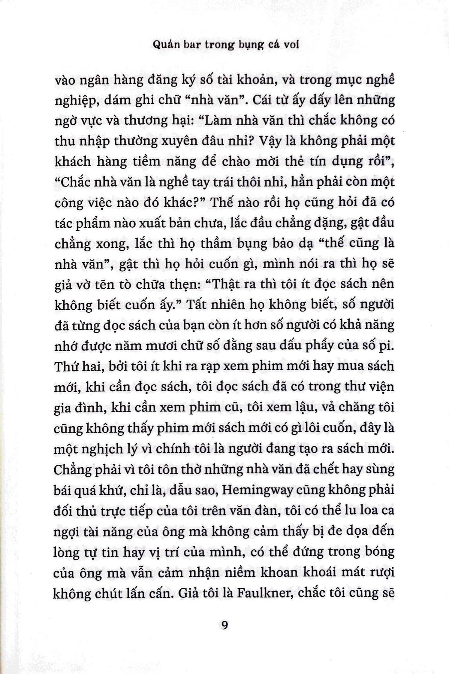 Quán Bar Trong Bụng Cá Voi