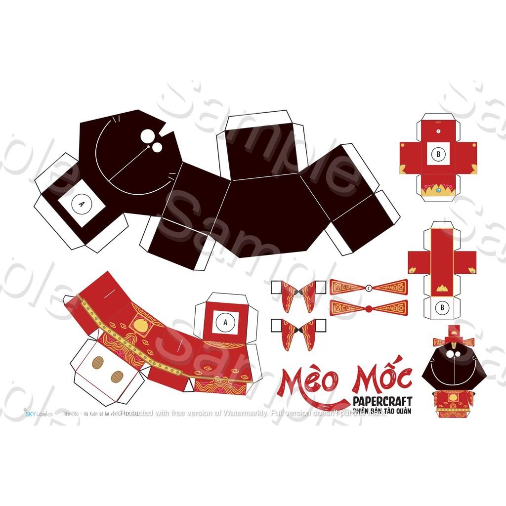 Sách - Mèo Mốc Và Xuân Sẽ Lại Về Tặng Kèm PaperCraft Phiên Bản Táo Quân - AZbook